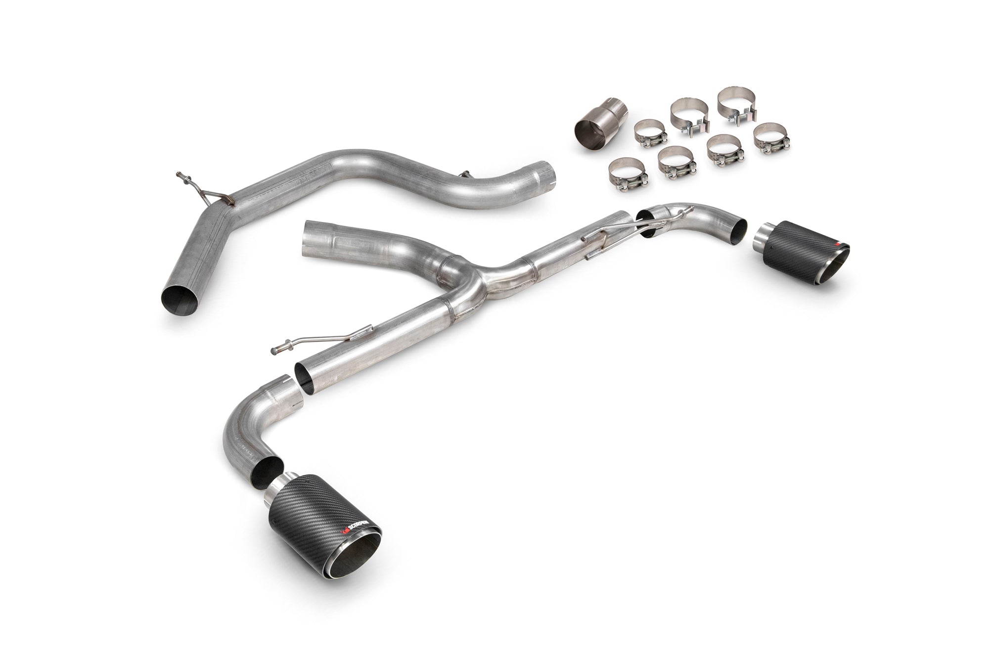 Volkswagen Golf Mk6 GTi 2.0 Tsi & Edition 35 Non-resonated Predator Cat-back System - Scorpion