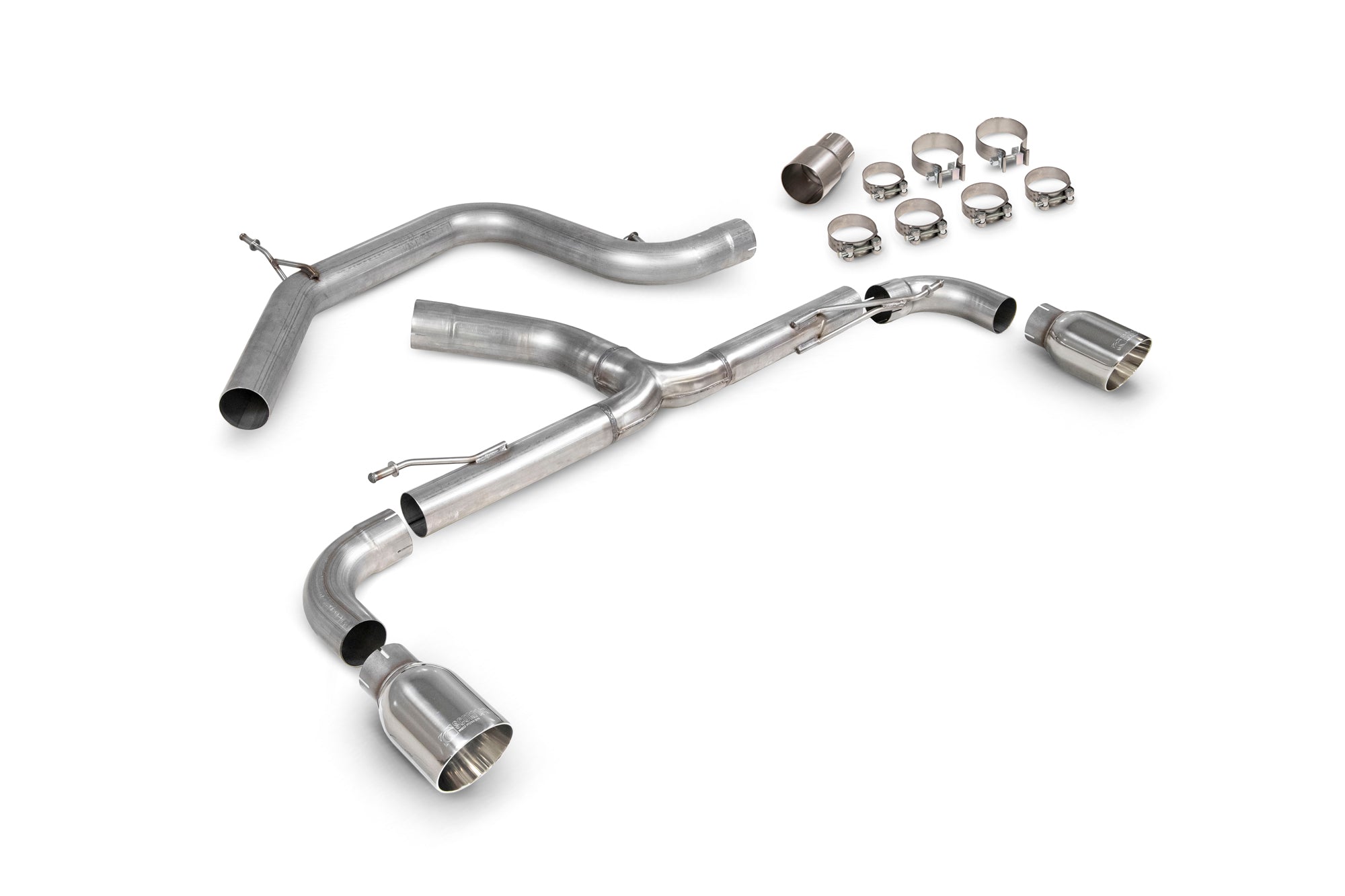 Volkswagen Golf Mk6 Gti 2.0 Tsi & Edition 35 Non-resonated Predator Cat-back System - Scorpion
