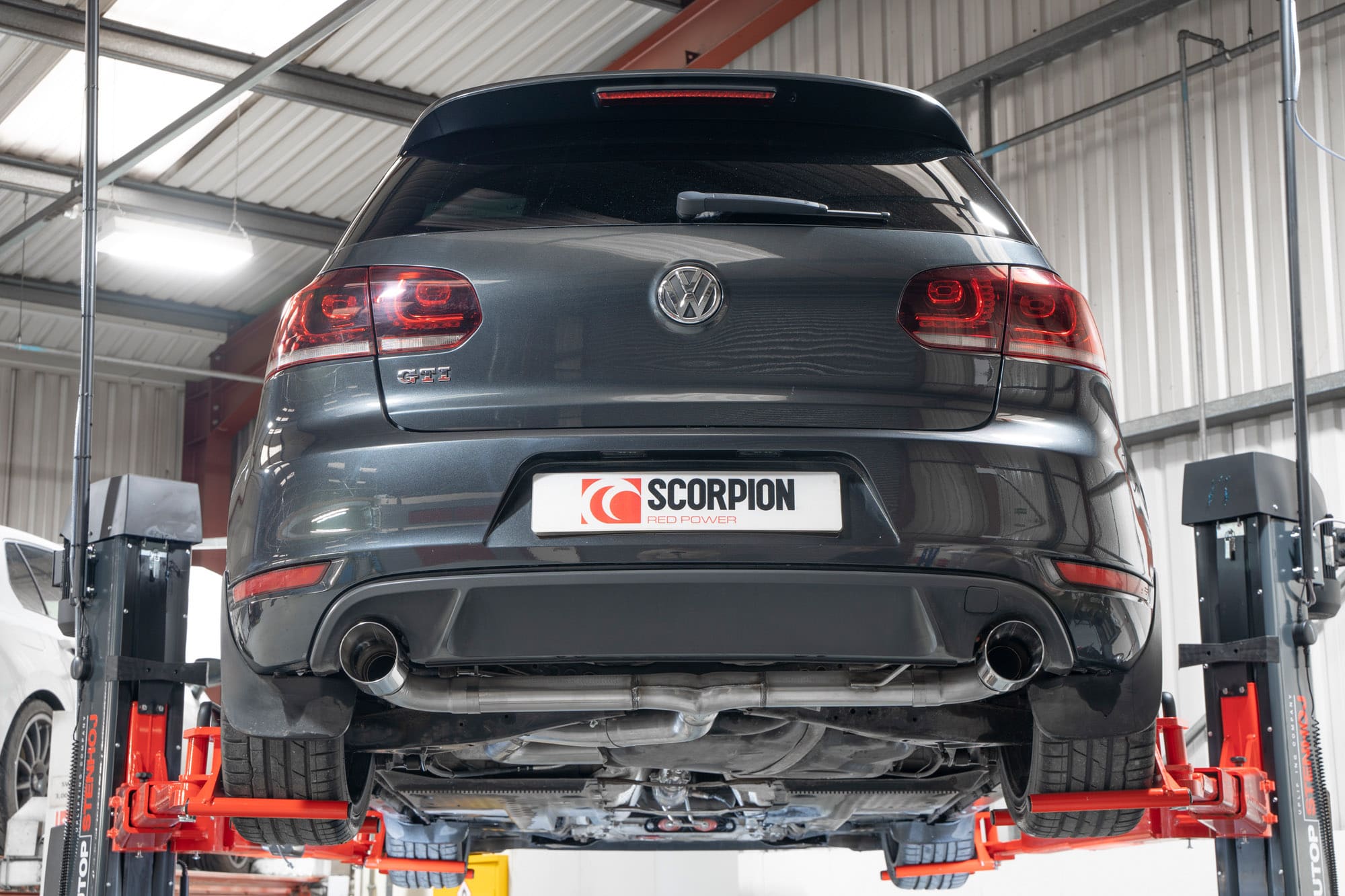 Volkswagen Golf Mk6 Gti 2.0 Tsi & Edition 35 Non-resonated Predator Cat-back System - Scorpion