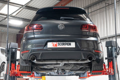 Volkswagen Golf Mk6 Gti 2.0 Tsi & Edition 35 Non-resonated Predator Cat-back System - Scorpion