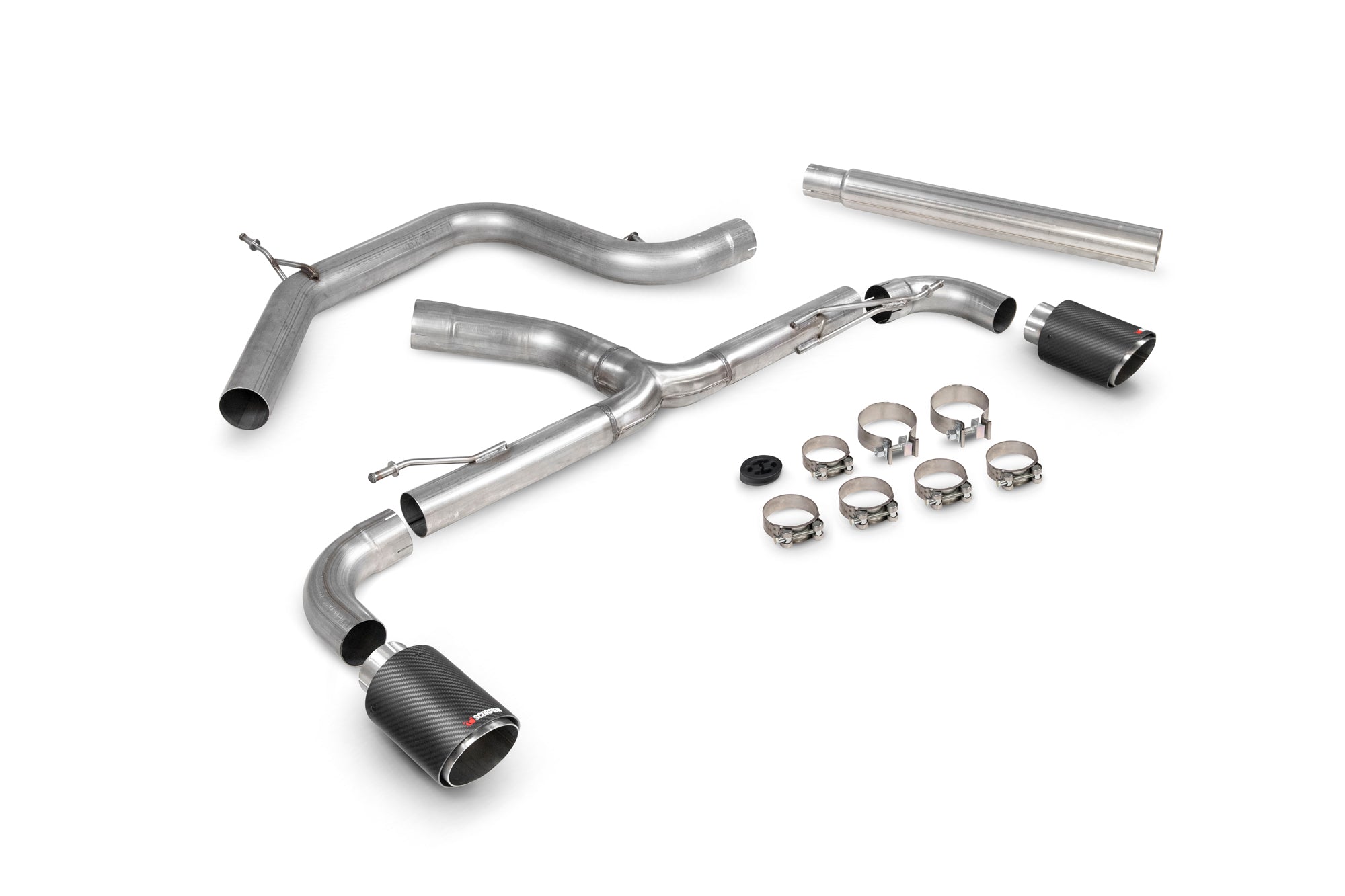 Volkswagen Scirocco R Non-resonated Predator Cat-back System - Scorpion