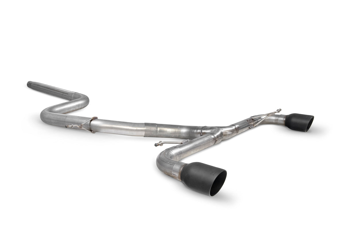 Volkswagen Scirocco R Non-resonated Predator Cat-back System - Scorpion