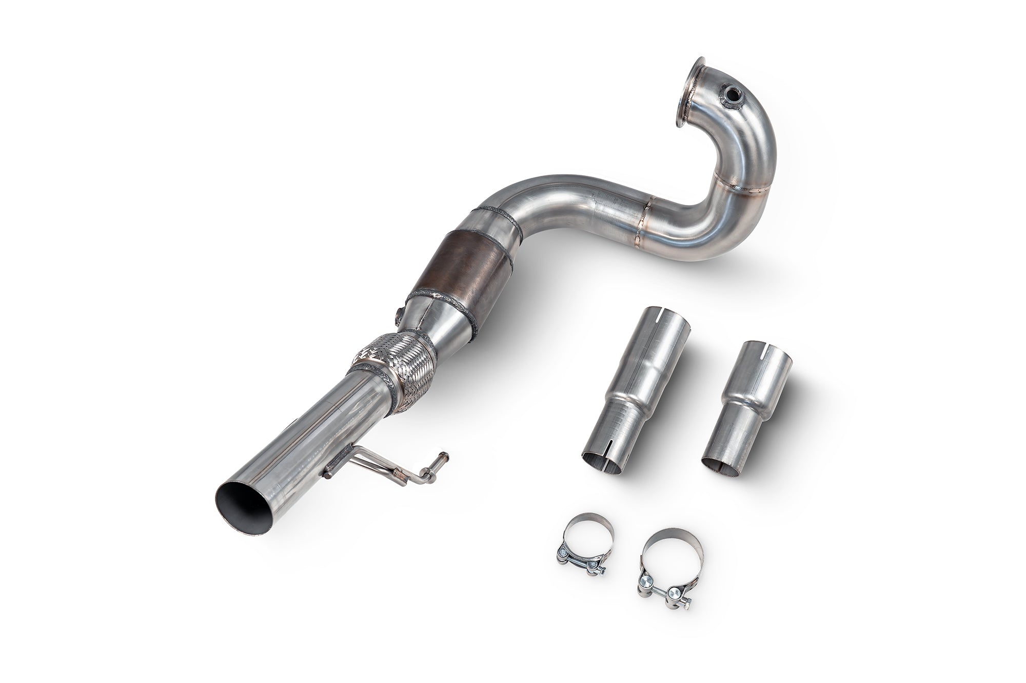 Volkswagen UP! GTI & 1.0 TSI Downpipe with a high flow sports catalyst - Scorpion