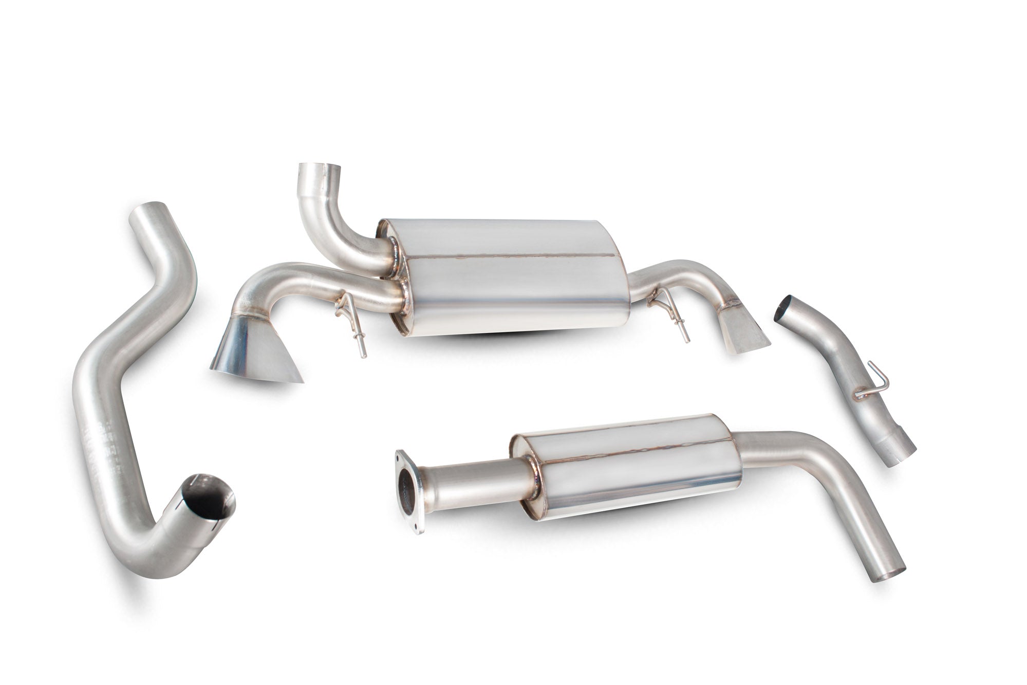 Vauxhall Astra J VXR Non GPF Model Only Resonated secondary cat-back system - Scorpion