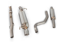 Vauxhall Corsa D 1.0/1.2/1.4 Resonated cat-back system - Scorpion