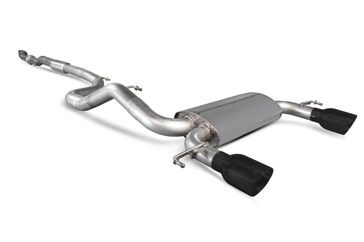 Vauxhall Corsa E VXR Resonated cat-back system - Scorpion