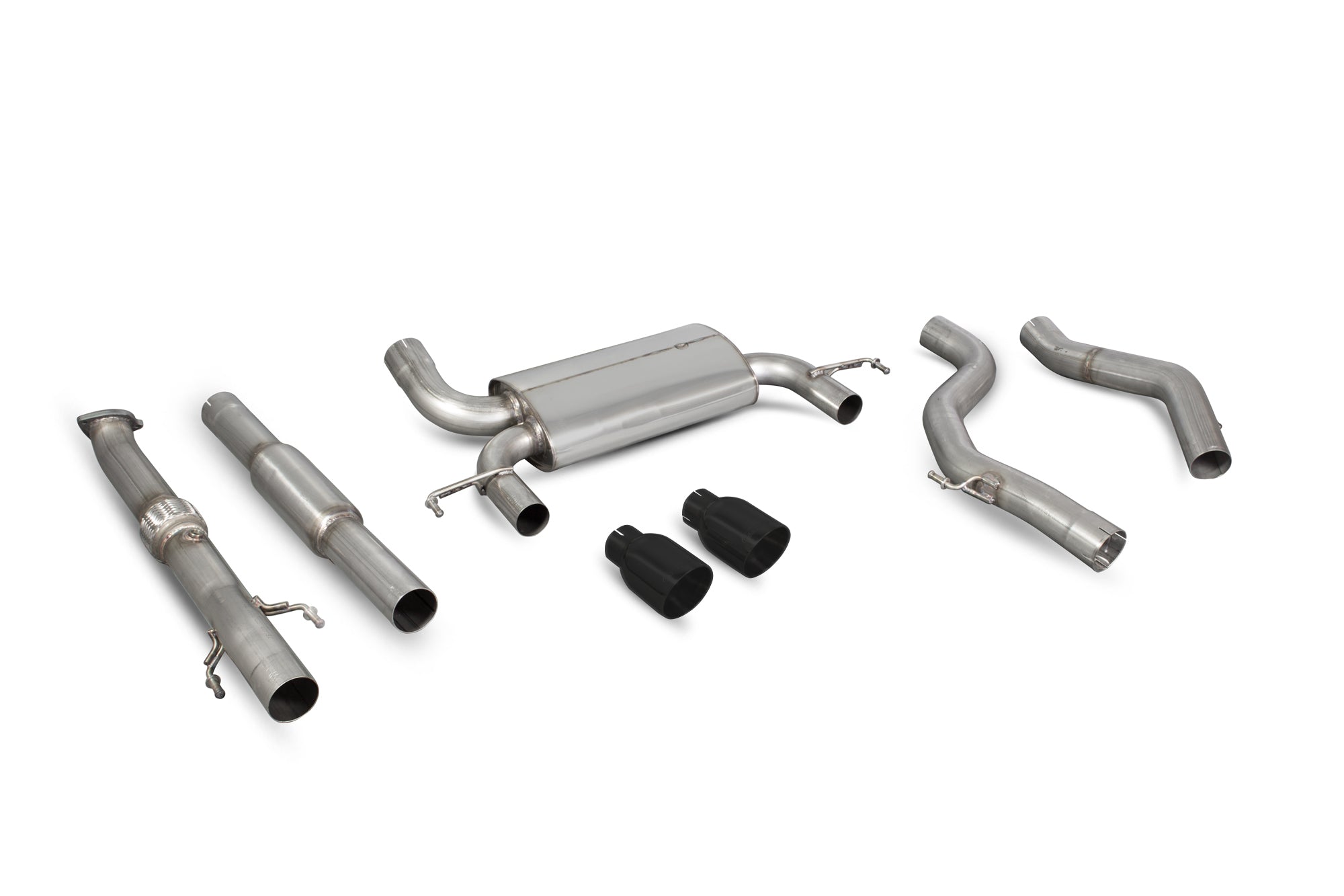 Vauxhall Corsa E VXR Resonated cat-back system - Scorpion