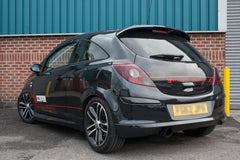 Vauxhall Corsa D 1.4 Turbo Black Edition Rear silencer - Scorpion