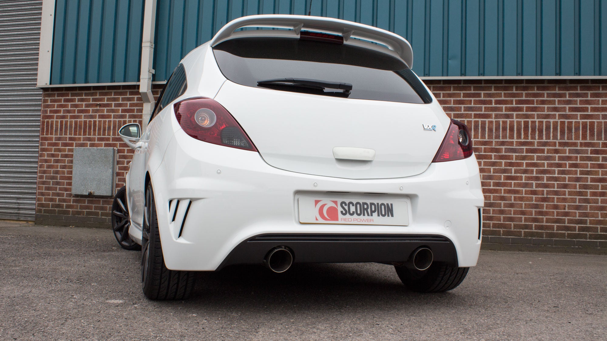 Vauxhall Corsa D VXR/Nurburgring Non-resonated cat-back system - Scorpion