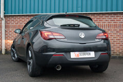 Vauxhall Astra GTC 1.6 Turbo Non resonated secondary cat-back system - Scorpion