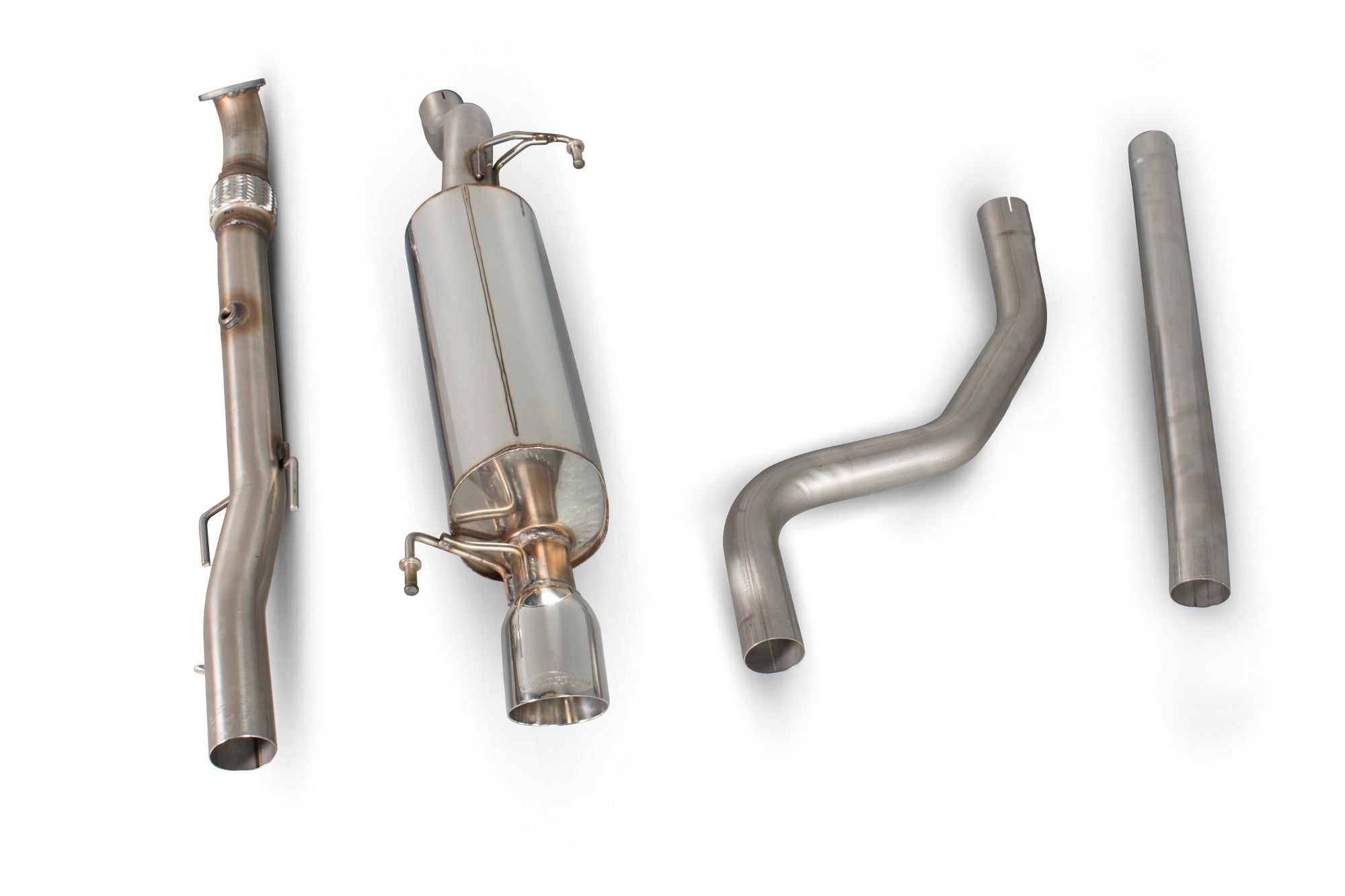 Vauxhall Corsa D 1.0/1.2/1.4 Non-resonated cat-back system - Scorpion
