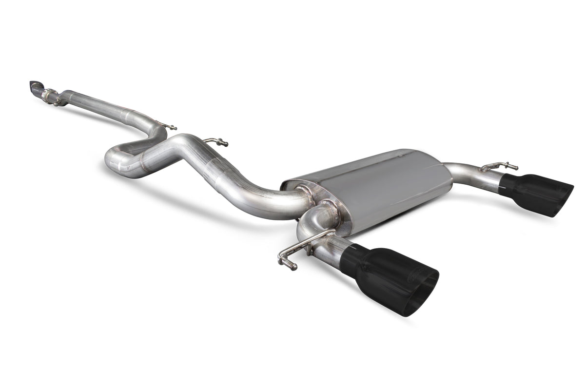 Vauxhall Corsa E VXR Non-resonated cat-back system - Scorpion