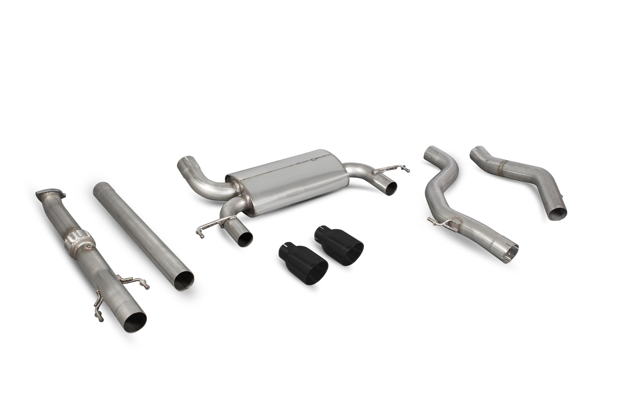 Vauxhall Corsa E VXR Non-resonated cat-back system - Scorpion
