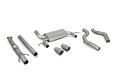 Vauxhall Corsa E VXR Non-resonated cat-back system - Scorpion