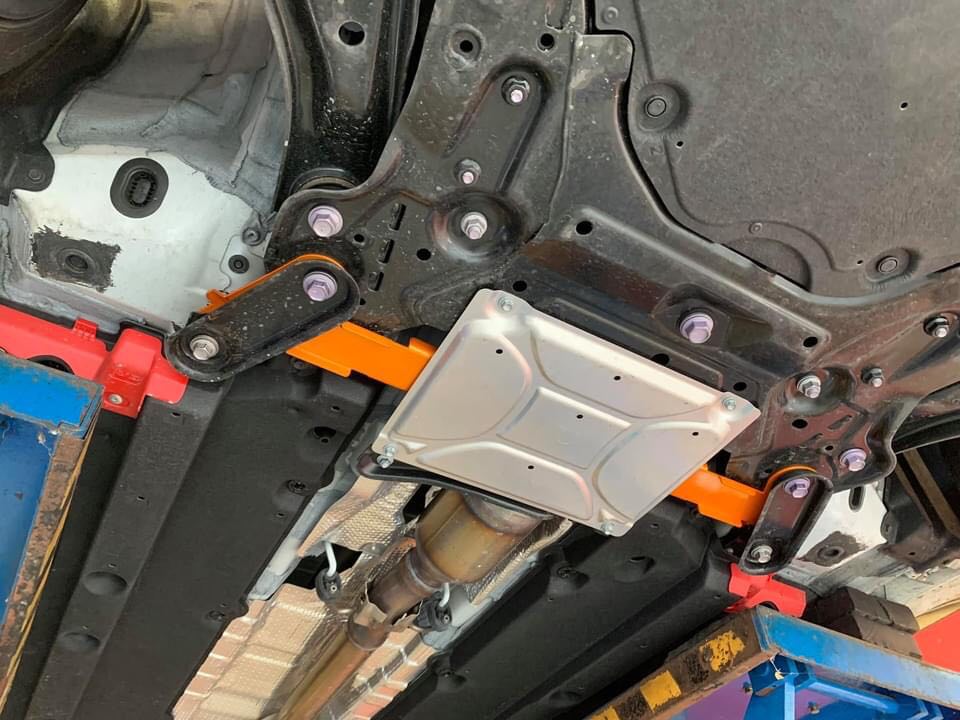 SWAVE &amp; SUMMIT Front Rear Beam Axle Supports Panel for Toyota Yaris GR