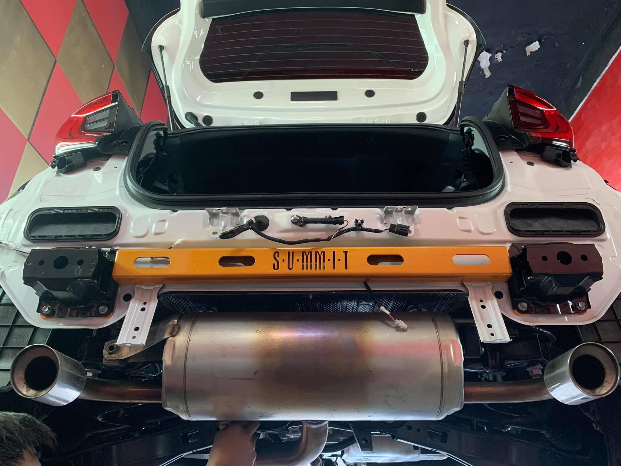 SWAVE &amp; SUMMIT Rear Bumper Bar for Toyota Yaris GR