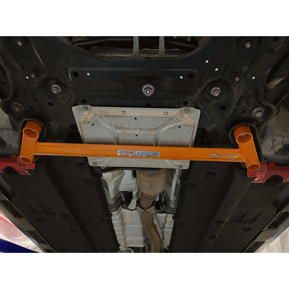 SUMMIT &amp; SWAVE Front Lower Back Big 4 Point Chassis Brace for Toyota Yaris GR