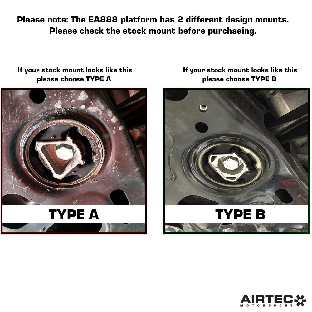 AIRTEC Motorsport Torque Mount Insert for MQB EA888 (Type A &amp; B)