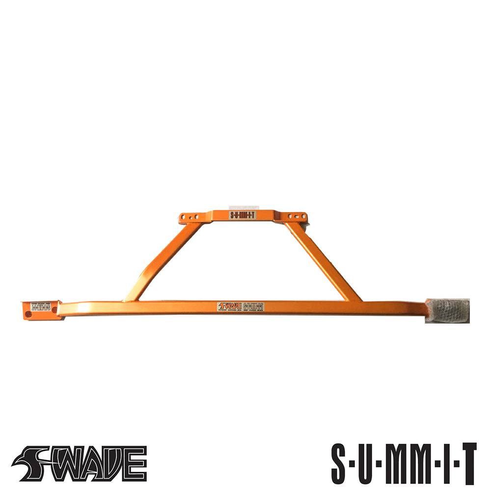 SUMMIT Rear Lower Big 6-Point Back Exhaust Tunnel Body Chassis &amp; Subframe Axle Bush Tie Bar Brace for VW Golf MK7 GTI 2013 Onwards V-G7-005