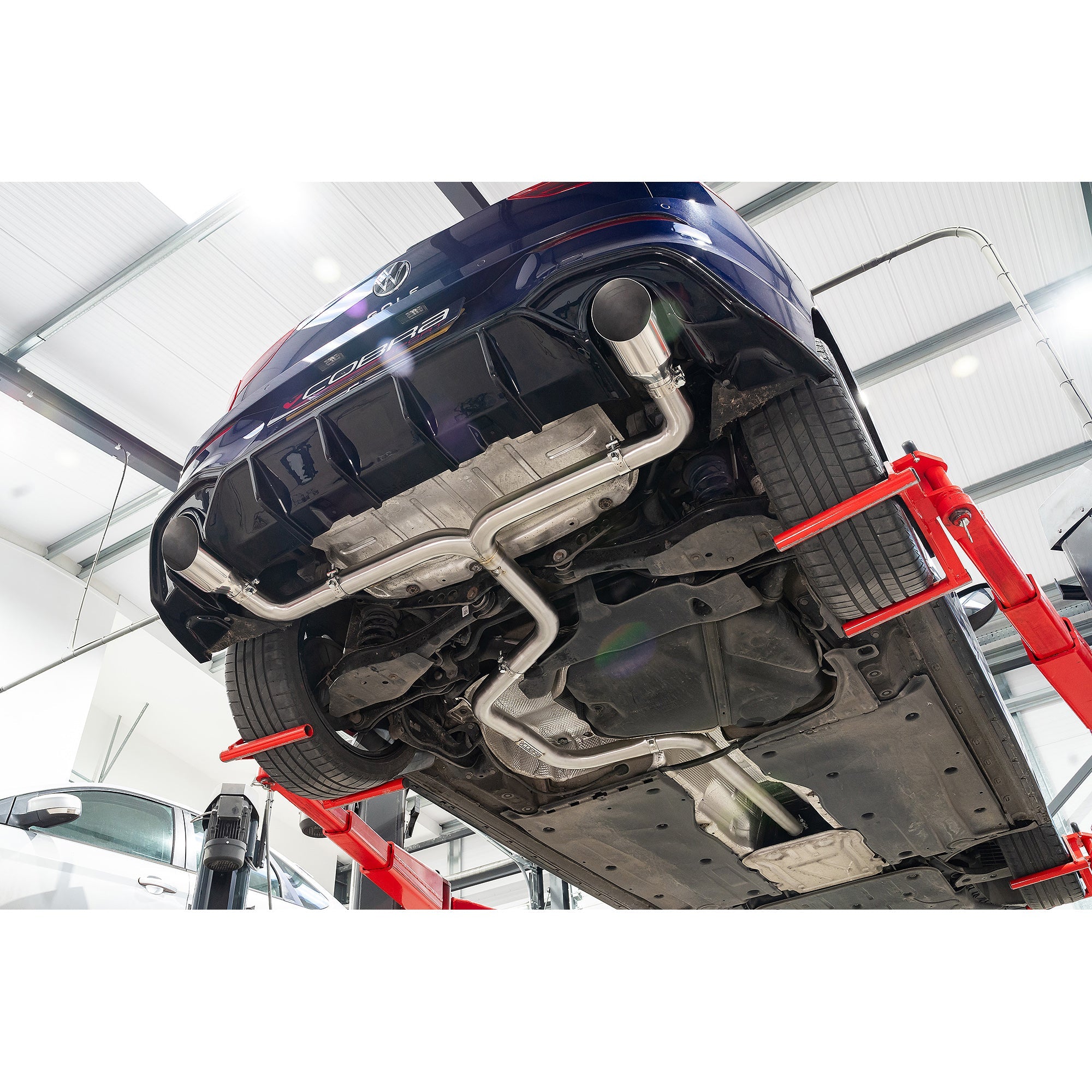 VW Golf R-Line (Mk8) 1.5 TSI (20>) 'GTI Style' Dual Exit Venom GPF Back Performance Exhaust
