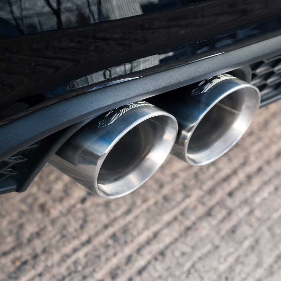 VW Polo GTI (AW) Mk6 2.0 TSI (17-18 Pre-GPF Models) Venom Rear Box Delete Race Cat Back Performance Exhaust