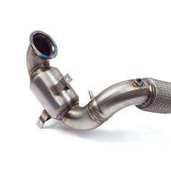 VW Polo GTI (AW) Mk6 2.0 TSI (19>) Sports Cat / De-Cat Front Downpipe (incl PPF delete) Performance Exhaust
