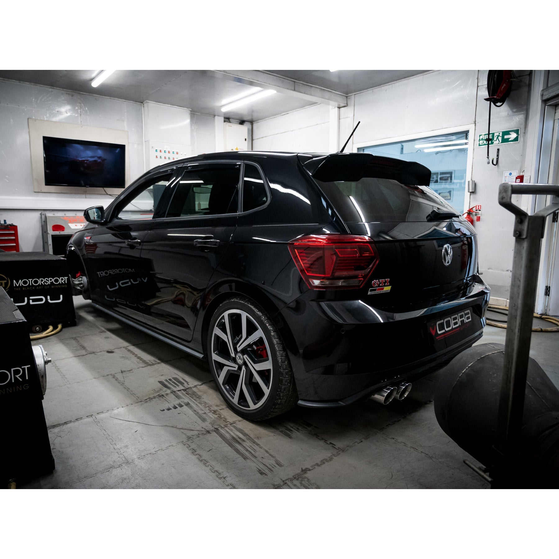 VW Polo GTI (AW) Mk6 2.0 TSI (19>) Sports Cat / De-Cat Front Downpipe (incl PPF delete) Performance Exhaust