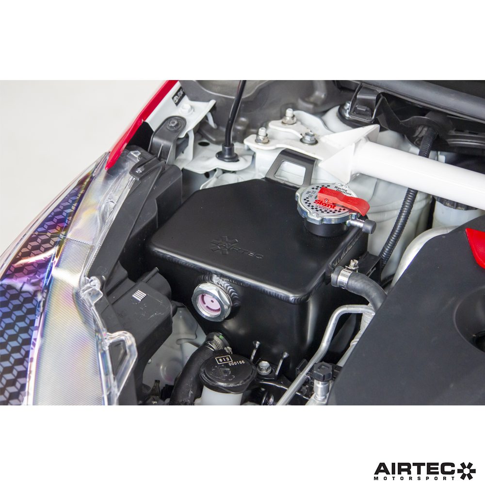 AIRTEC Motorsport Header Tank for Toyota Yaris GR Gen 1 &amp; Gen 2