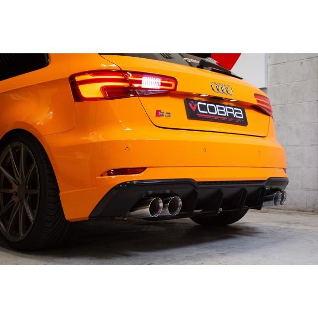 Audi S3 (8V) 3 Door (Valved) (13-18) Turbo Back Performance Exhaust