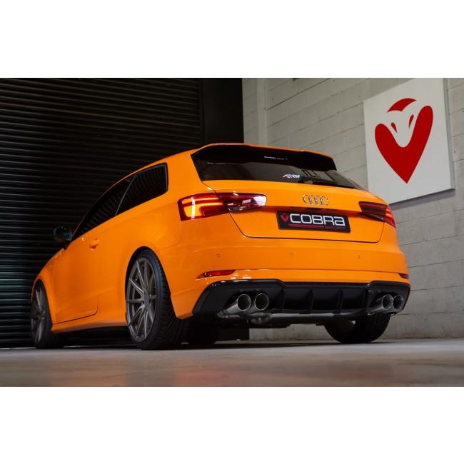 Audi S3 (8V) 3 Door (Valved) (13-18) Turbo Back Performance Exhaust
