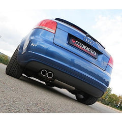 Audi A3 (8P) 2.0 TDI 170PS (2WD) (3 Door) Twin Tip Cat Back Performance Exhaust