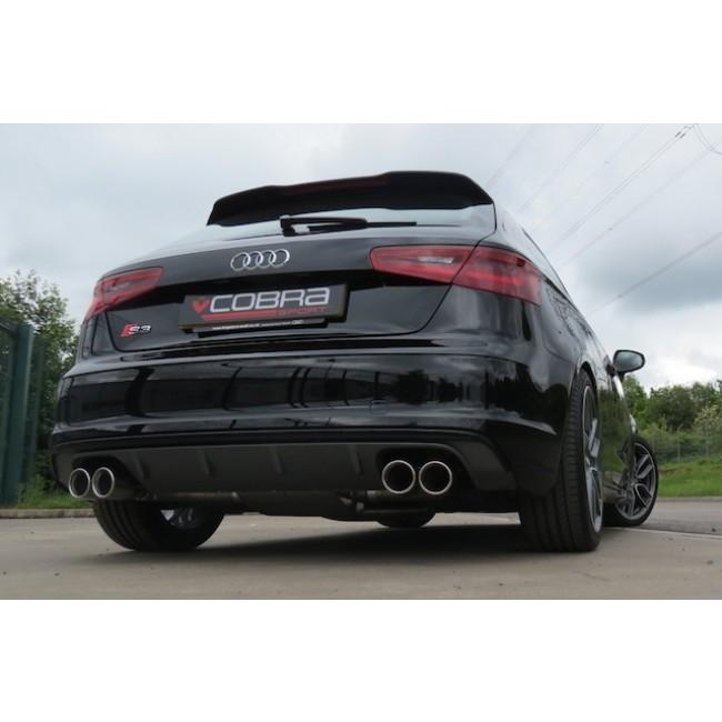 Audi S3 (8V) 3 Door (Non-Valved) (13-18) Turbo Back Performance Exhaust