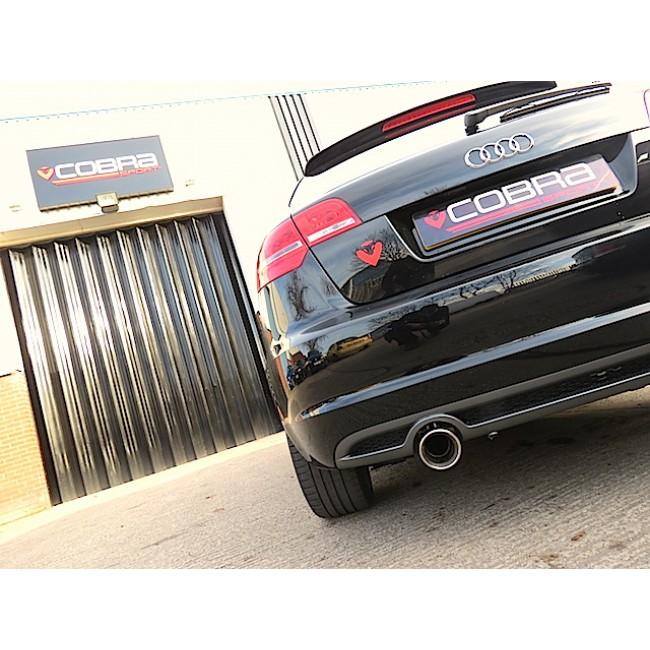 Audi A3 (8P) 2.0 TDI 2WD (2008-12) (5 Door) Single Tip Cat Back Performance Exhaust