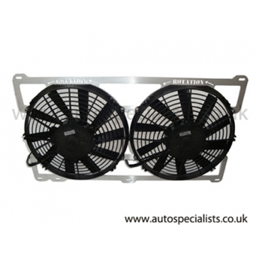 AIRTEC Motorsport Twin 11-inch Slim Line Fan Package for Cosworths
