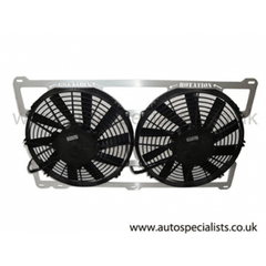 AIRTEC Motorsport Twin 11-inch Slim Line Fan Package for Cosworths