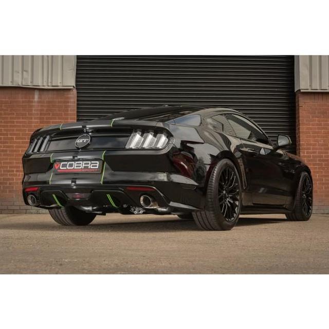 Ford Mustang 5.0 V8 GT Convertible (2015-18) 2.5" Venom Box Delete Axle Back Performance Exhaust