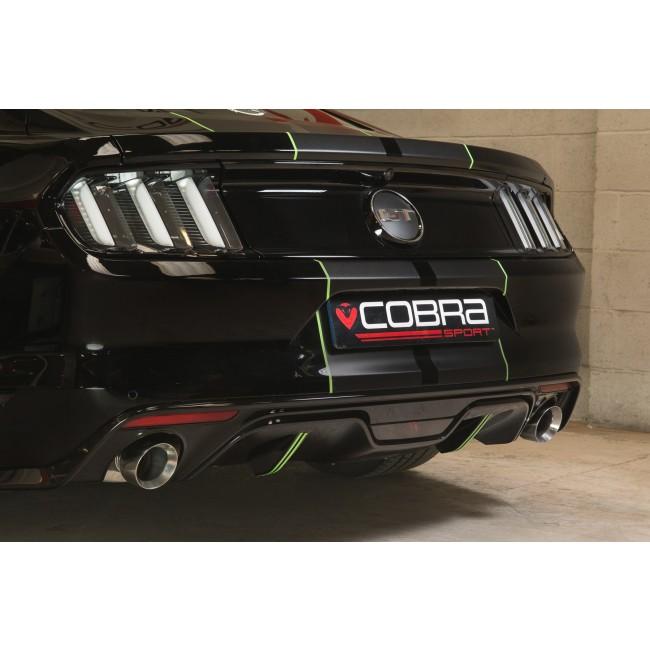 Ford Mustang 5.0 V8 GT Fastback (2015-18) 2.5" Venom Box Delete Race Cat Back Performance Exhaust