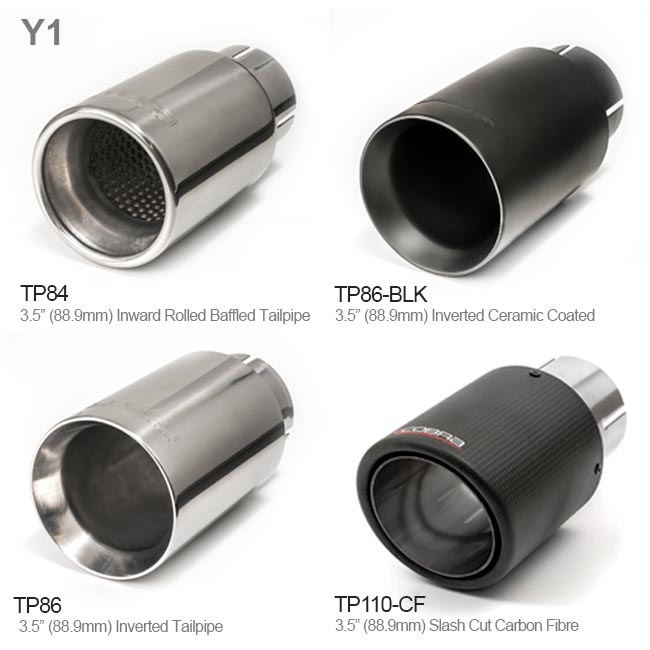 BMW M4 (F82) 3" Valved Turbo Back Performance Exhaust